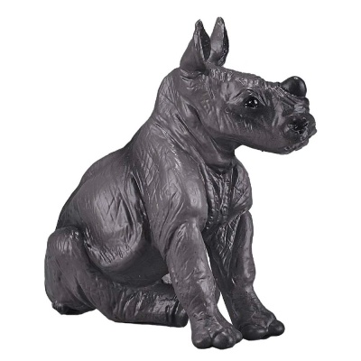 Фигурка Носорог, детёныш (сидящий) Konik AMW2110